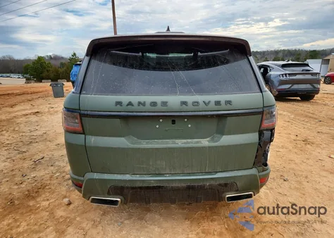 2019 Land Rover Range Rover Sport Hse из США, поврежденный, VIN SALWR2RU0KA875358